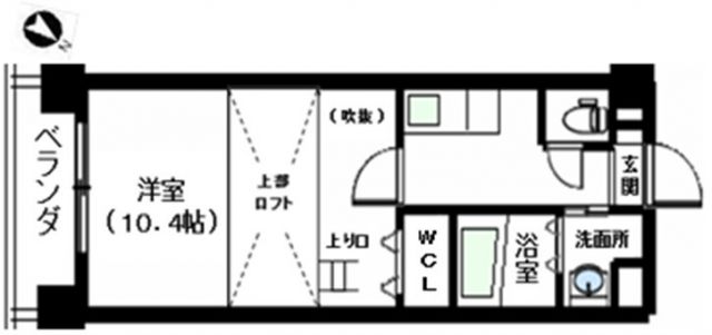 ローレル二日市の間取り