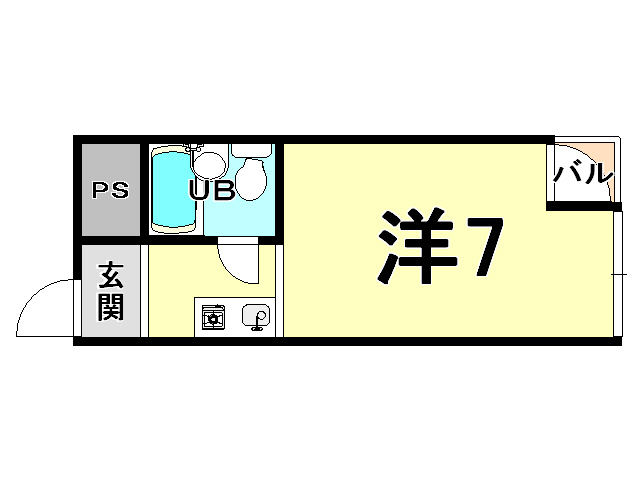 尼崎市東塚口町のマンションの間取り