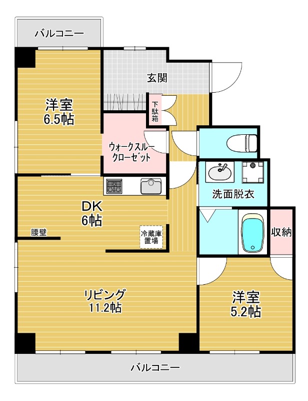 リファレンス城崎の間取り