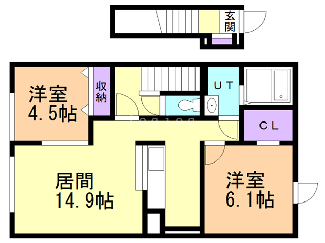 アティードの間取り