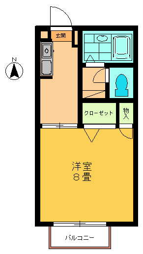 プレール島の間取り