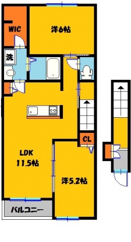 THらいとの間取り