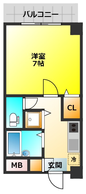 コスモコートの間取り