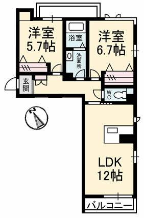 スターフィールドIIIの間取り