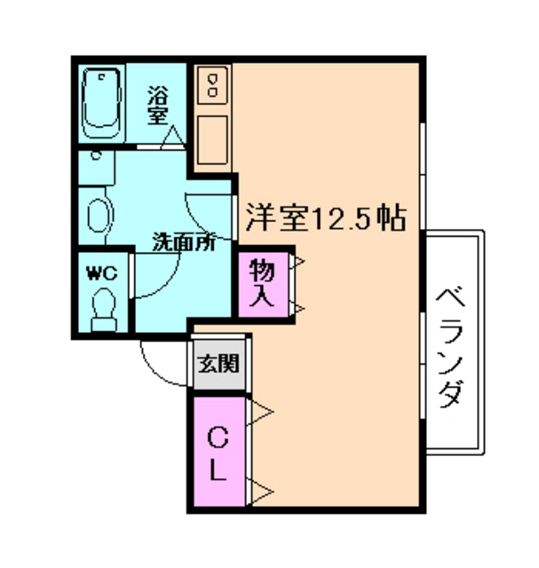 ヴィレジアうえだの間取り