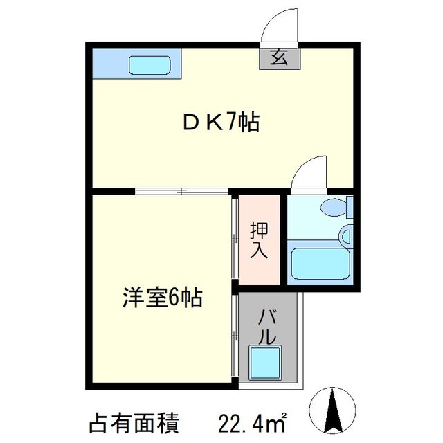 ユナイトハイツの間取り