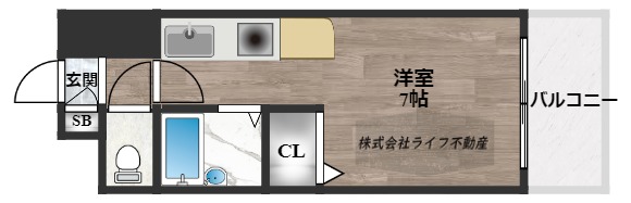 CTビュー小阪の間取り