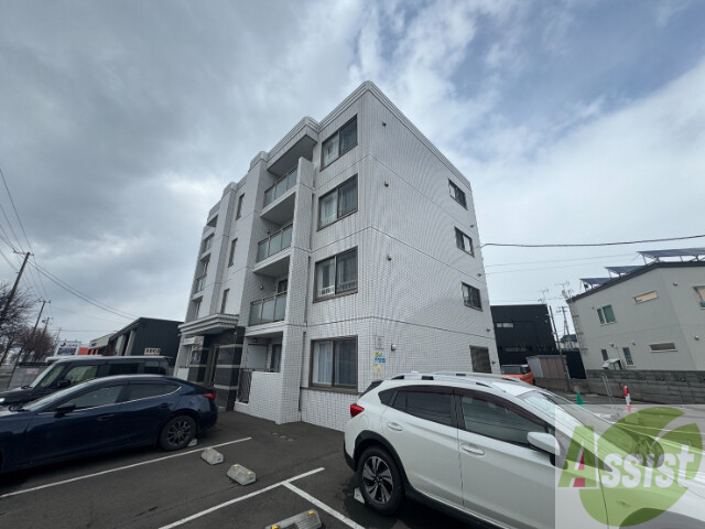 建物外観　札幌市東区北４９条東「アビタラグーナ２」