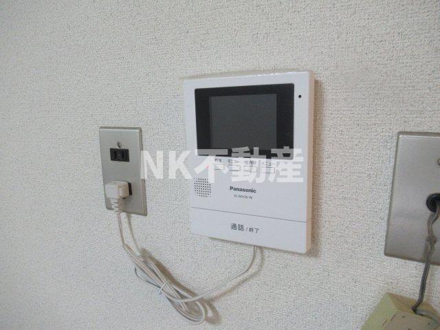 セキュリティ　モニターフォンです