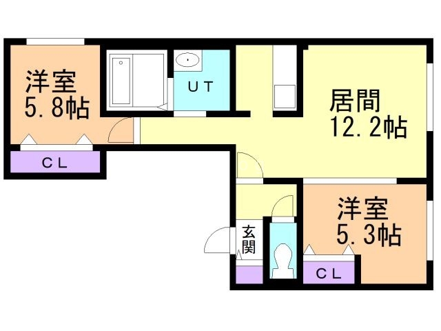 フローリスの間取り