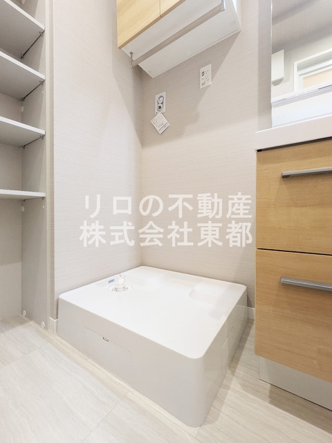 その他　洗濯機置場には防水パンを設置！水漏れも安心です◎