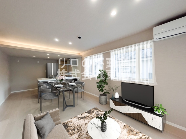 居室・リビング　こちらの家具はＣＧです。家具付きではございません。