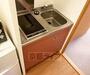 キッチン　コンパクトなキッチンです・