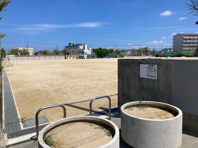 公園　忠岡町民運動場（公園）まで332m
