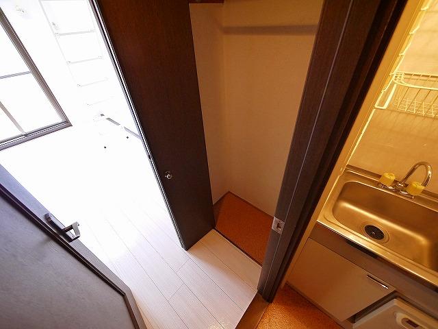 収納　大きなスペースがあり、収納には困りません