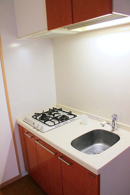 キッチン　システムキッチン　ガス２口