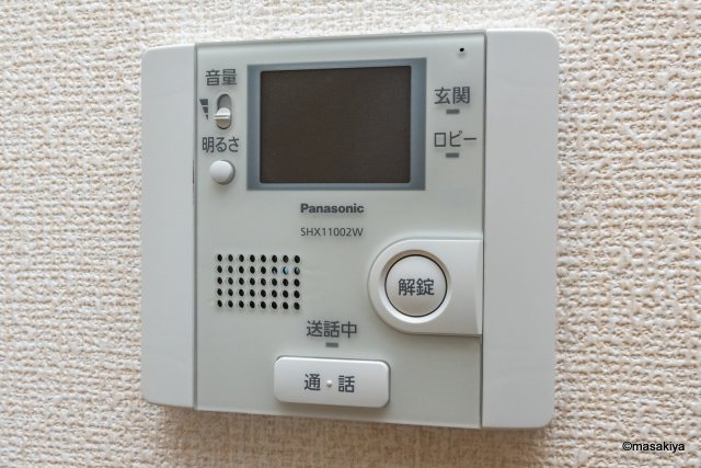 セキュリティ　TVインターホン付きオートロック