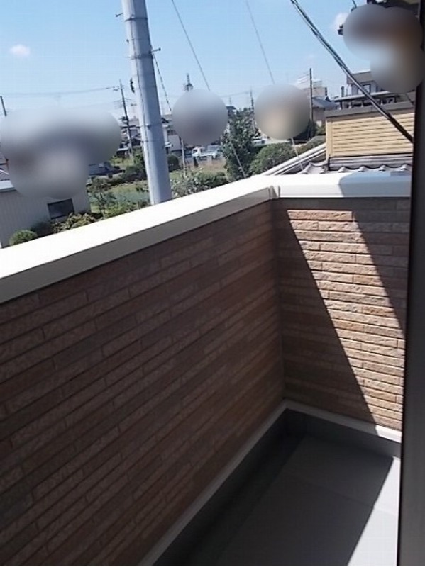 バルコニー　図面と現状に相違がある場合には現状を優先