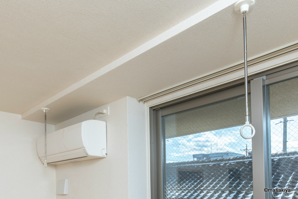その他設備　室内物干し