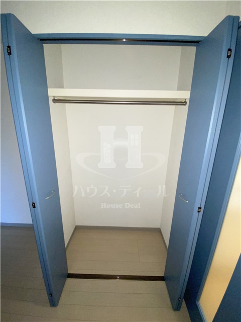 収納　たっぷりとした収納スペースです