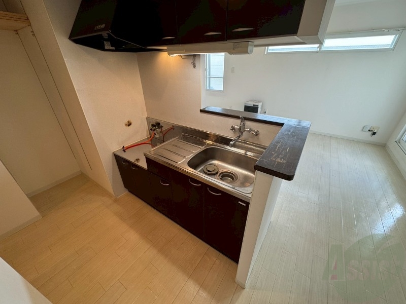 キッチン　キッチンはスペースも広々していて使いやすそうですよ！