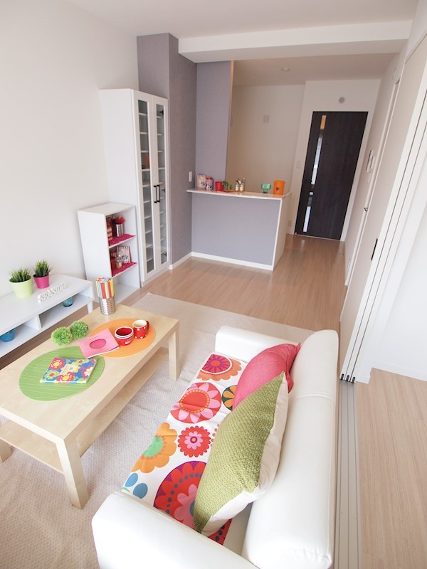 居室・リビング　リビング9.7帖あります。