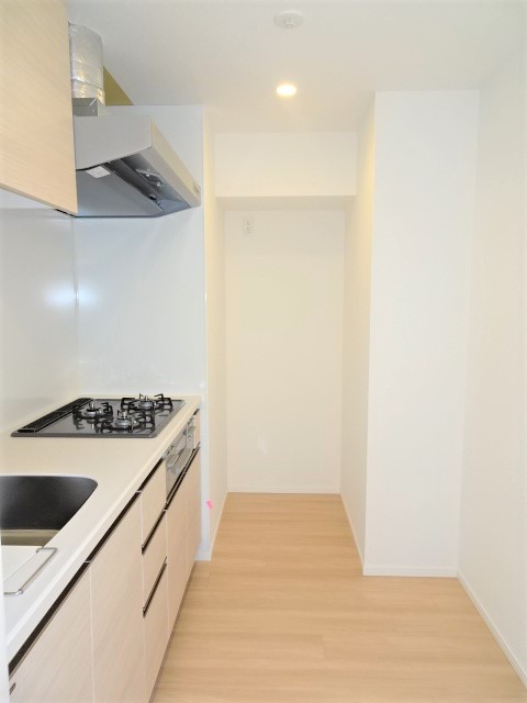 キッチン　広いキッチンスペース