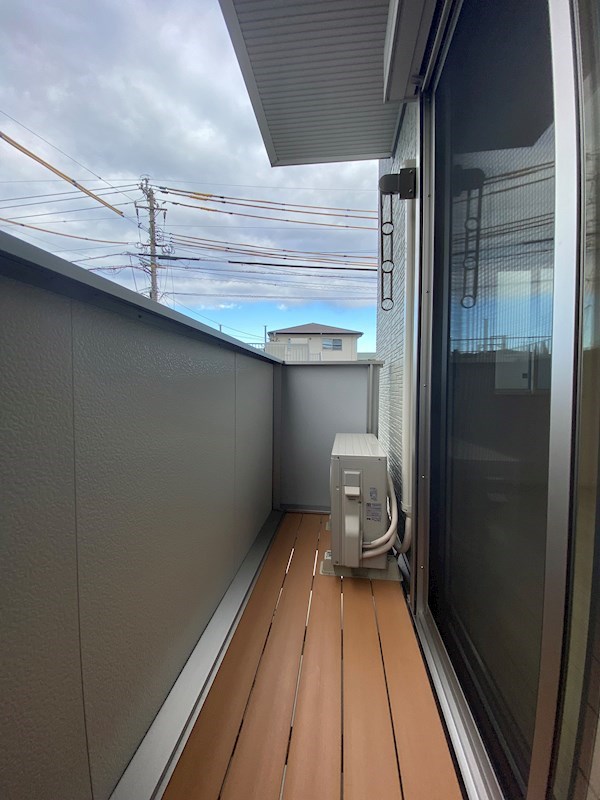 バルコニー　日当たり・風通しともに良好です