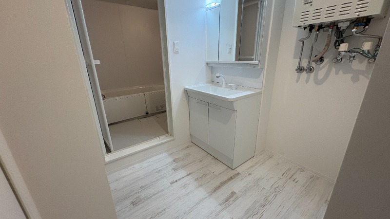 洗面設備　脱衣所