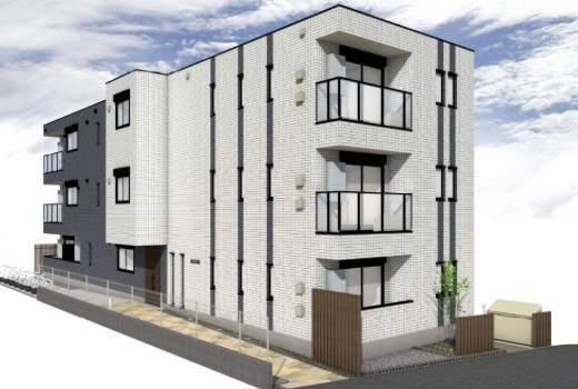 建物外観　外観パースになります。