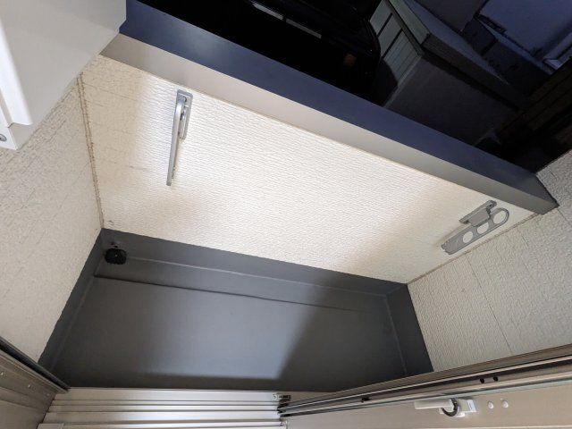 バルコニー　広々としたバルコニーです