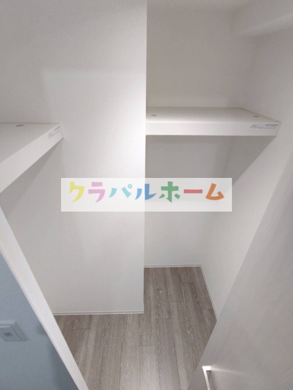 収納　ウォークインクローゼット