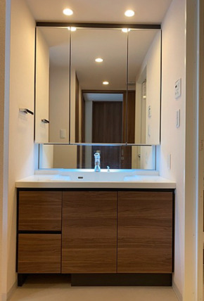 洗面設備　※別物件参考写真