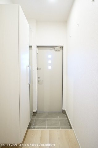 玄関　明るい玄関です