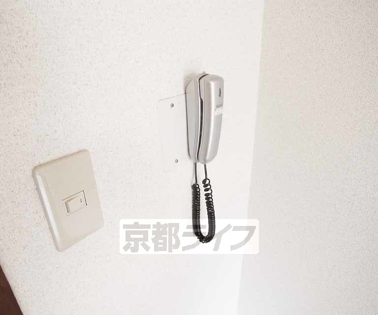 セキュリティ　インターホンです