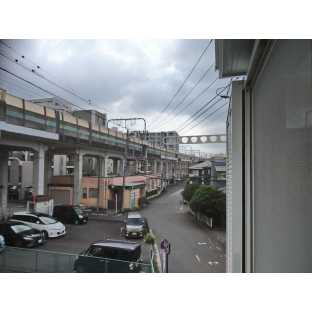 眺望　２階洋室からの眺望になります。駅近ですが人通りも少なめの住宅