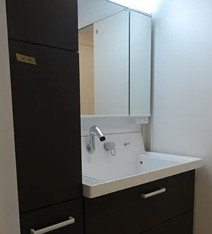 洗面設備　別タイプ部屋　参考写真です