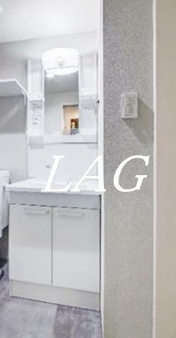 洗面設備　洗面台です。