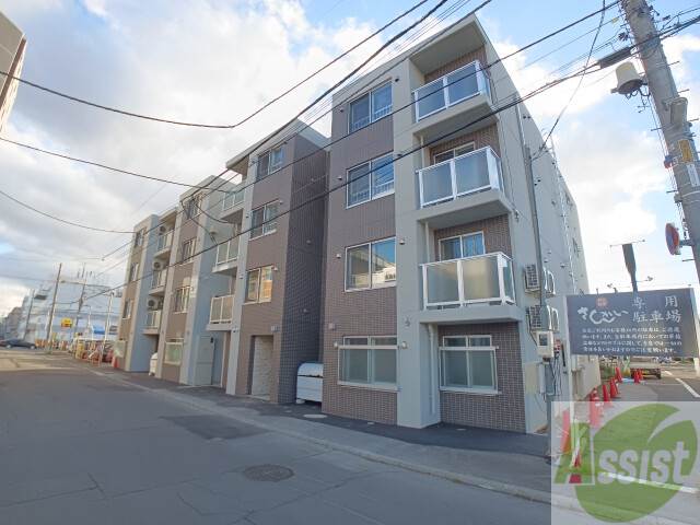 建物外観　札幌市東区北１８条東ＭａｉｓｏｎＫａｍｕｙＰａｒｋＦｒｏｎｔ
