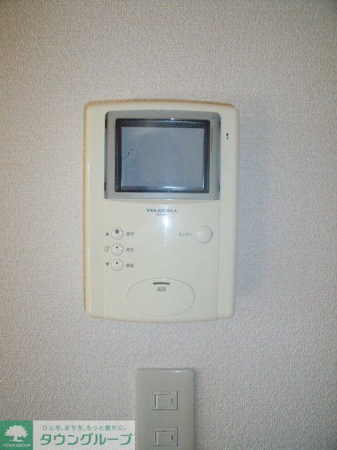 セキュリティ　安心のモニター付です