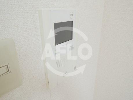 セキュリティ　フィオレ立売堀　モニター付きインターフォン