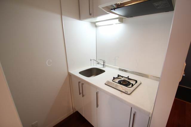 キッチン　ガス１口システムキッチン