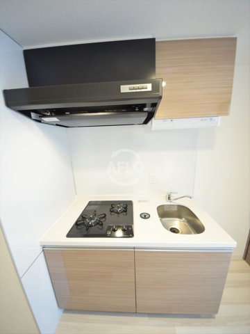 キッチン　ワールドアイ天王寺ミラージュ　2口ガスシステムキッチン