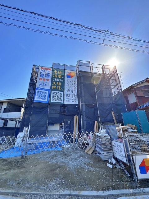 建物外観　外観（建設中）