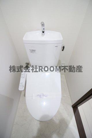 トイレ　ゆったりとした空間のトイレです