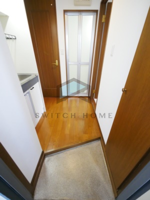 玄関　収納もある玄関です！