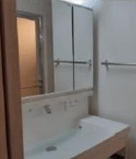 洗面設備　※別部屋参考写真