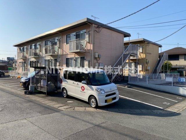 建物外観　インターネット＆駐車場が無料◎