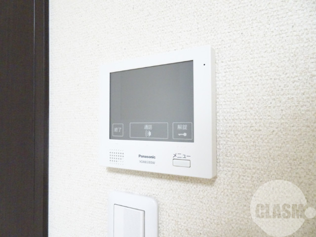 セキュリティ　訪問チェックができるモニターホン！