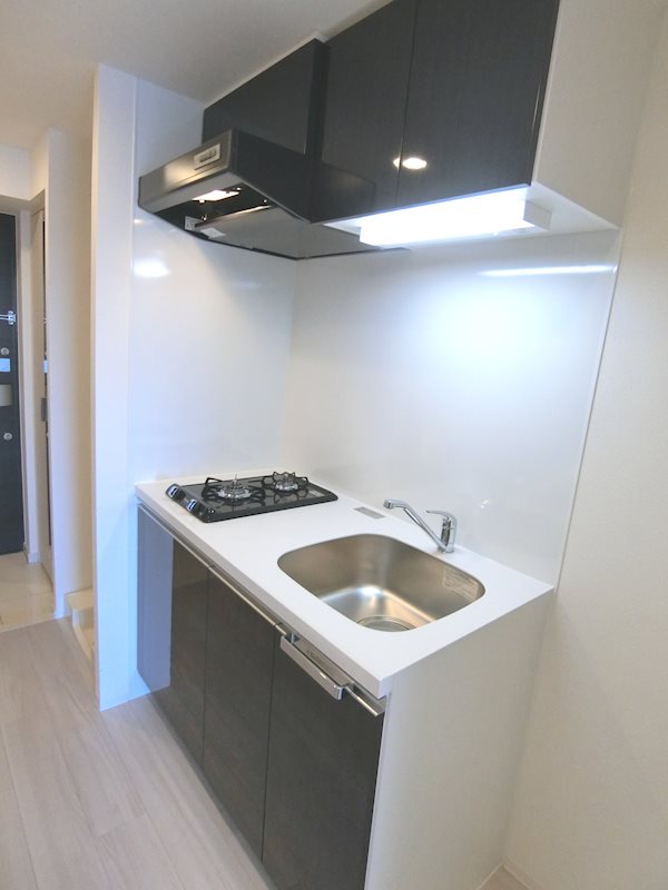 キッチン　2口コンロシステムキッチンです。